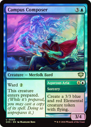 Campus Composer // Aqueous Aria Foil