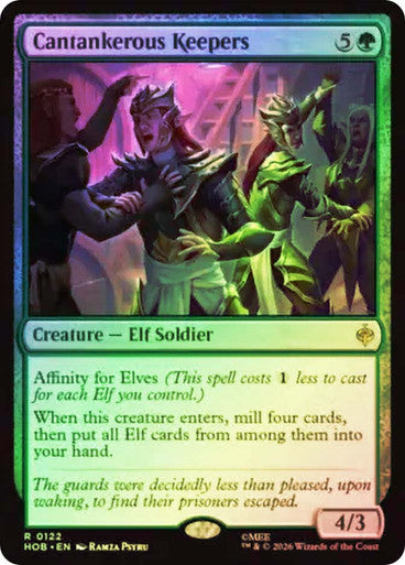 Cantankerous Keepers Foil