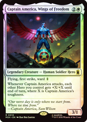Captain America, Wings of Freedom Foil