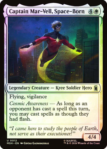 Captain Mar-Vell, Space-Born Foil