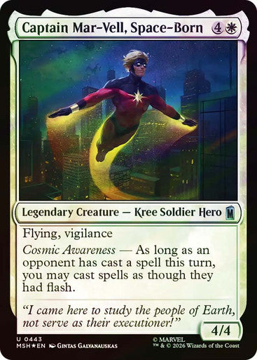 Captain Mar-Vell, Space-Born Surge Foil