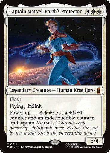 Captain Marvel, Earth's Protector