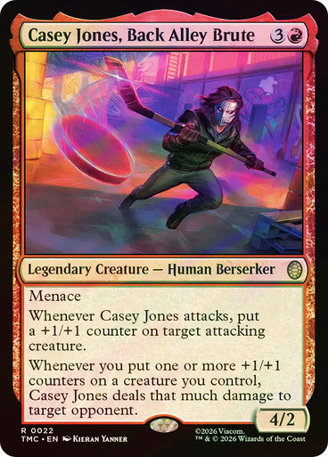 Casey Jones, Back Alley Brute Surge Foil