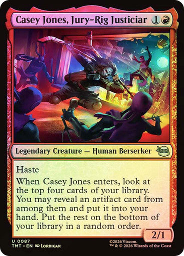 Casey Jones, Jury-Rig Justiciar Foil