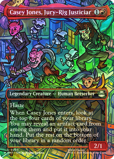 Casey Jones, Jury-Rig Justiciar Foil