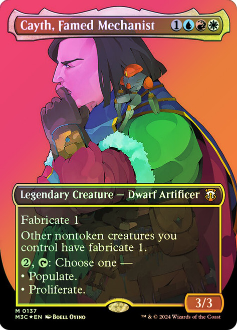 Cayth, Famed Mechanist - Borderless