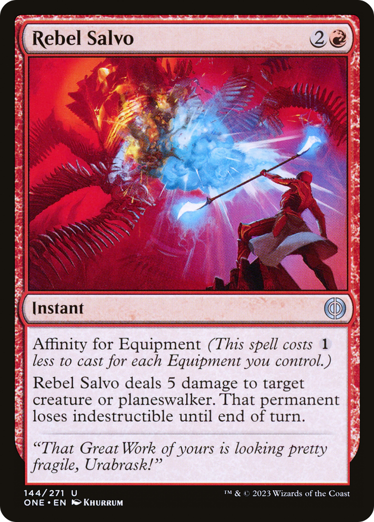 Rebel Salvo Foil