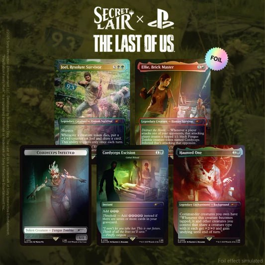Secret Lair x The Last of Us Part I Foil Edition (PlayStation)