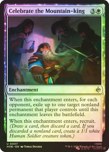 Celebrate the Mountain-king Foil