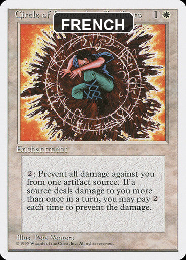 cf-sgl-circle-of-protection-artifacts-4ed-13-frn French