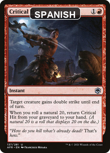 cf-sgl-critical-hit-afr-137-esn Spanish