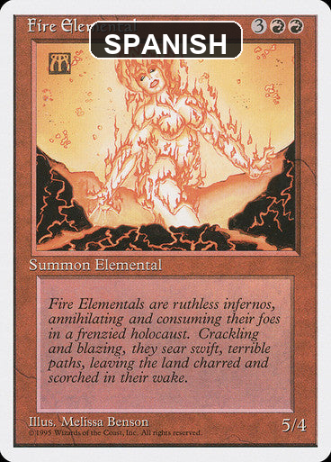 cf-sgl-fire-elemental-4ed-191-esn Spanish