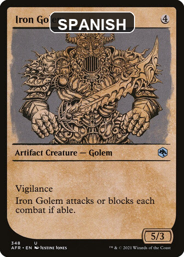 cf-sgl-iron-golem-afr-348-esn Spanish