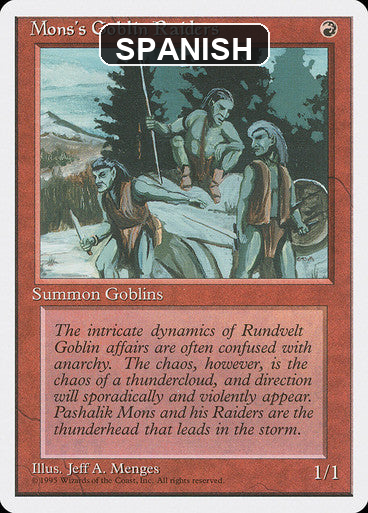 cf-sgl-monss-goblin-raiders-4ed-213-esn Spanish