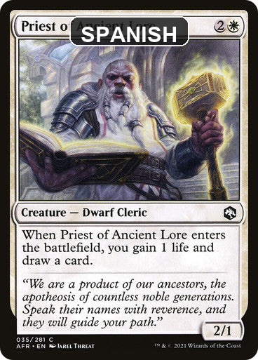 cf-sgl-priest-of-ancient-lore-afr-35-esn Spanish