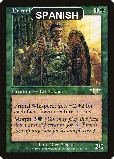 cf-sgl-primal-whisperer-lgn-135-esn Spanish