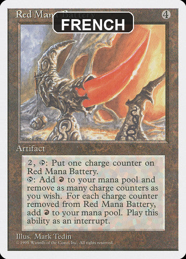 cf-sgl-red-mana-battery-4ed-343-frn French
