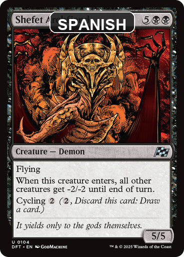 cf-sgl-shefet-archfiend-dft-104-esn Spanish
