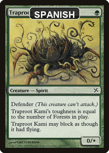 cf-sgl-traproot-kami-bok-147-esn Spanish