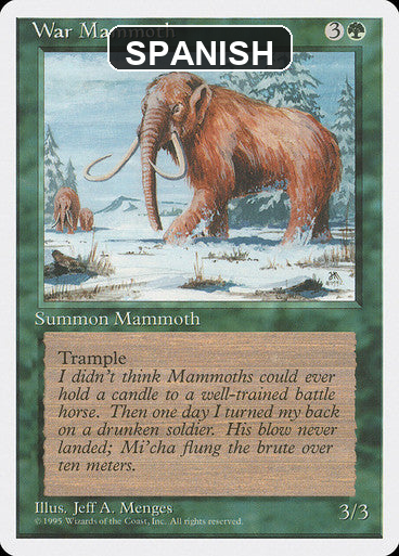 cf-sgl-war-mammoth-4ed-286-esn Spanish