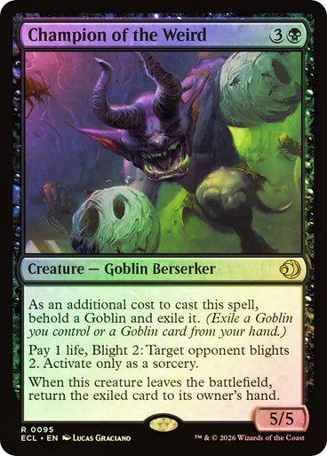 Champion of the Weird (Default) Foil