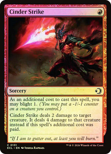 Cinder Strike (Default) Foil