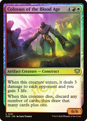 Colossus of the Blood Age Foil