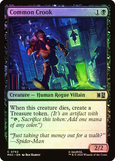Common Crook Foil