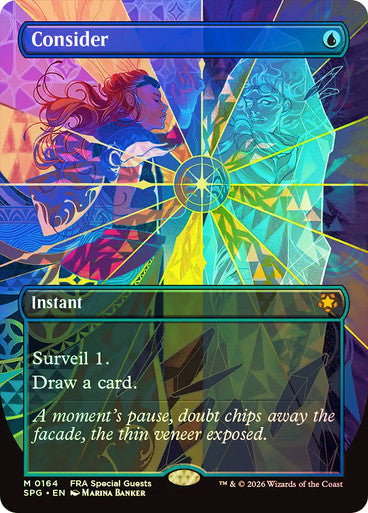Whiplash Wordsmith // Vicious Verse (Borderless) Foil