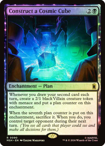 Construct a Cosmic Cube Foil