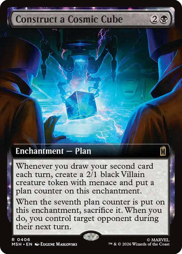 Construct a Cosmic Cube (Extended Art)