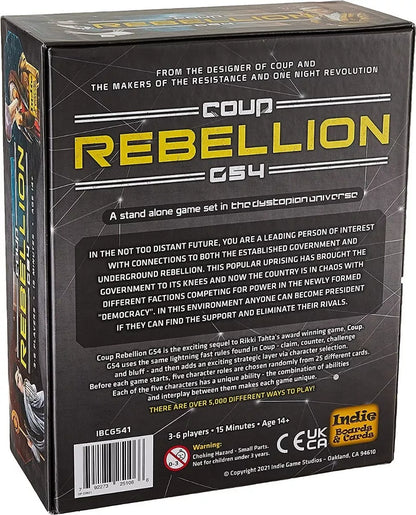 Coup Rebellion G54 - INGLÉS