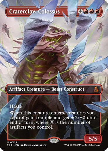 Craterclaw Colossus (Borderless)