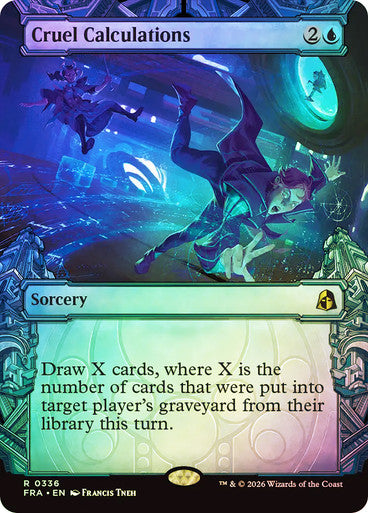 Cruel Calculations (Showcase) Foil