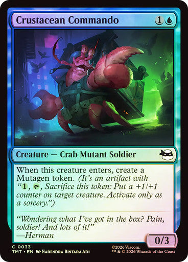 Crustacean Commando Foil