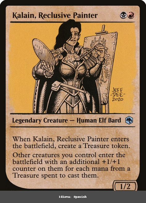 Kalain, Reclusive Painter - (Showcase) - Spanish