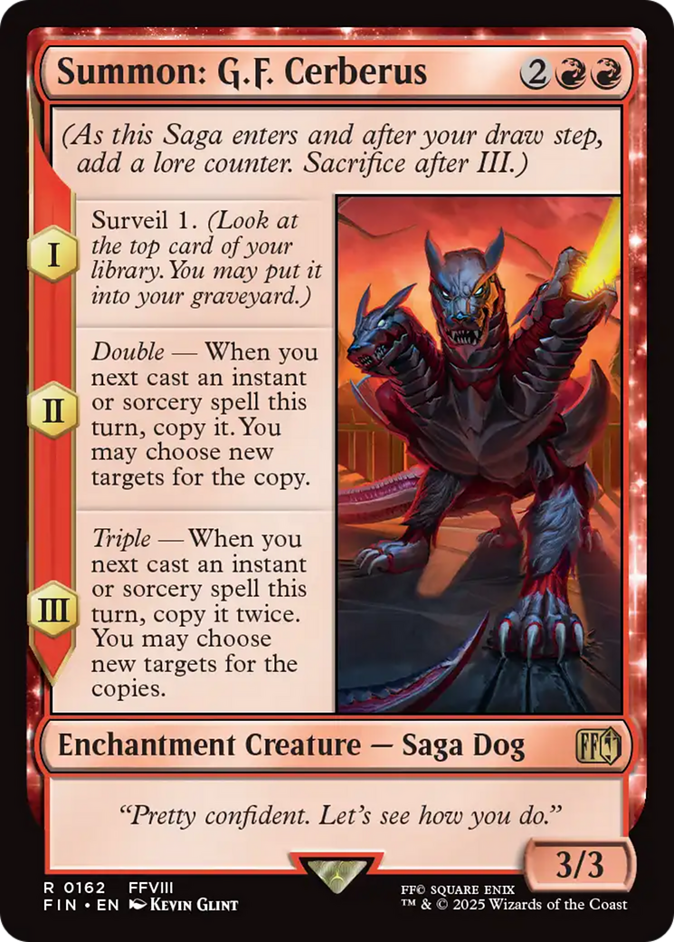 Summon: G.F. Cerberus