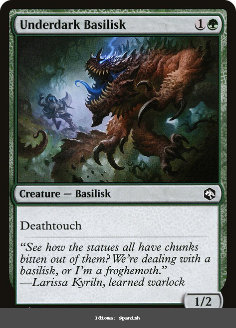 Underdark Basilisk - Spanish - Spanish