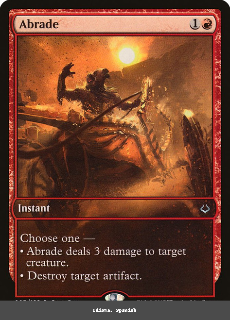Abrade - Regular - Spanish