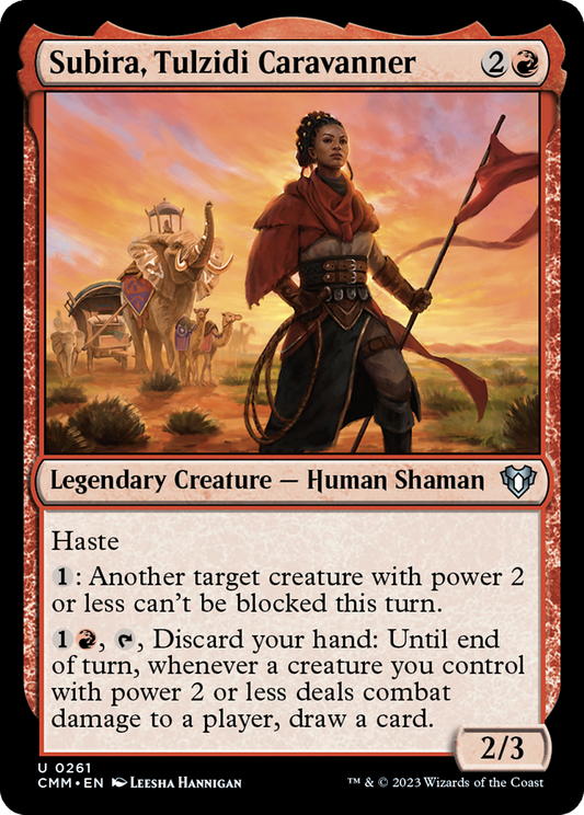Subira, Tulzidi Caravanner