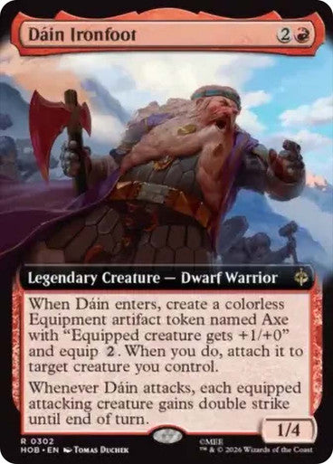 Dáin Ironfoot (Extended Art)