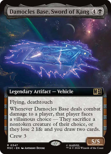 Damocles Base, Sword of Kang (Extended Art)