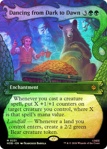 Dancing from Dark to Dawn (Showcase) Foil
