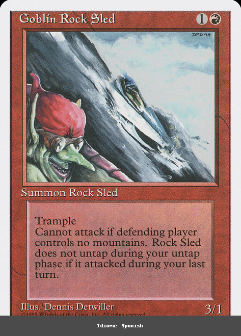Goblin Rock Sled - Regular - Spanish