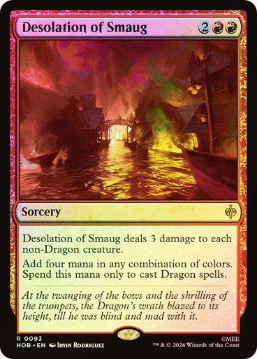 Desolation of Smaug Foil