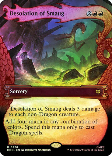 Desolation of Smaug (Borderless) Foil