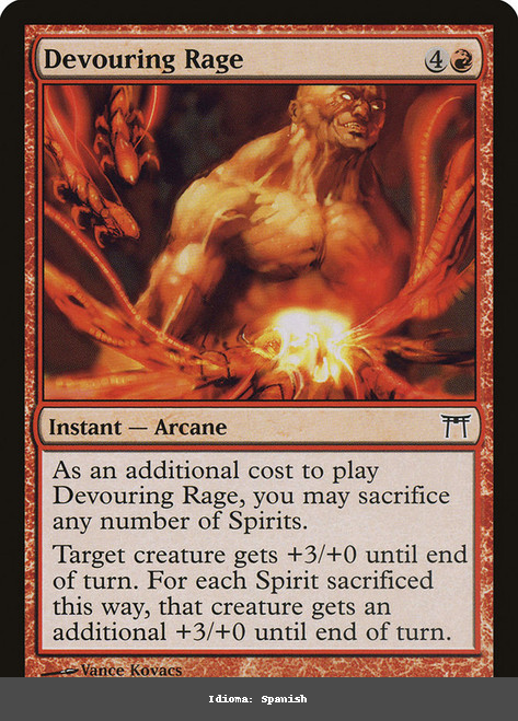 Devouring Rage - Spanish