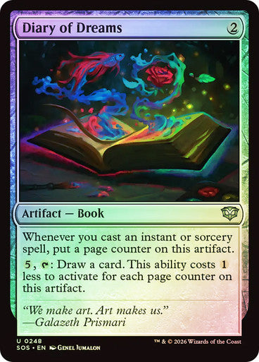 Diary of Dreams Foil