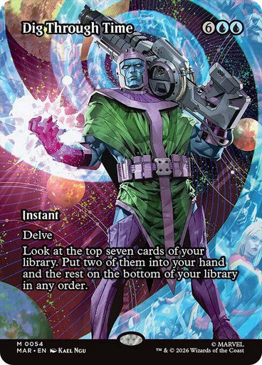 Dig Through Time (Borderless)