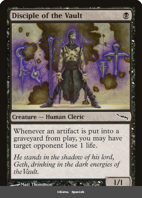 Disciple of the Vault - Spanish